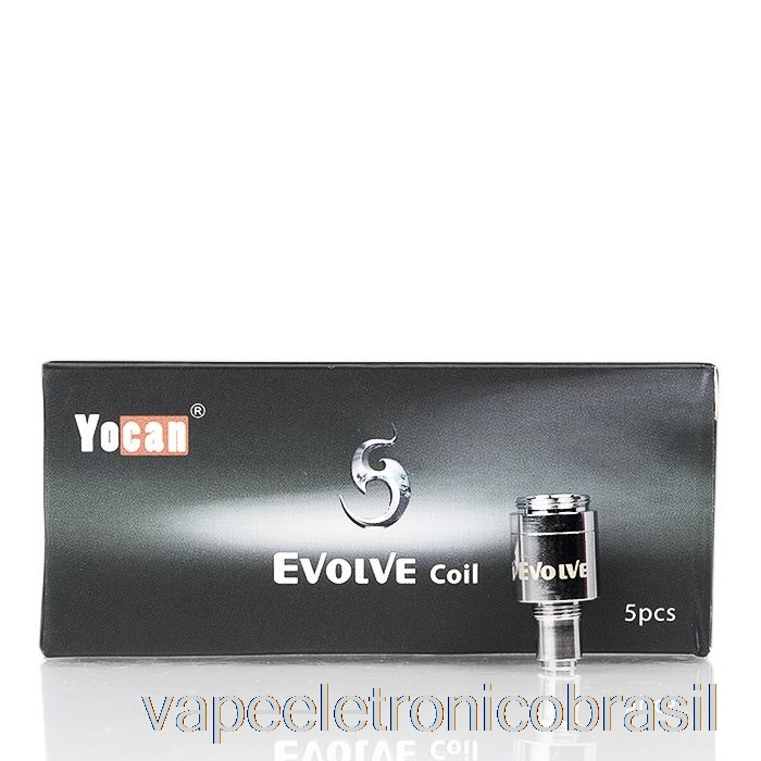 Vape Eletrônico Yocan Evoluir Bobinas De Substituição Bobinas De Rosquinha De Cerâmica De 0,8 Ohm